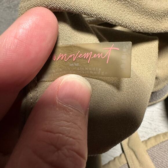 Free People Movement Never Better Square Neck Sports Bra Tan Med - Picture 4 of 5